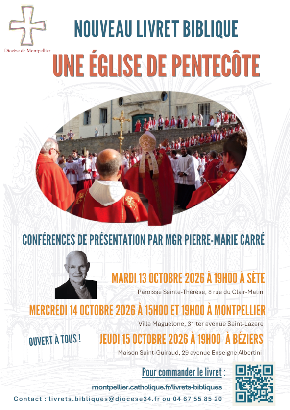 Conférence « Nouveau livret biblique, Une Église de Pentecôte »